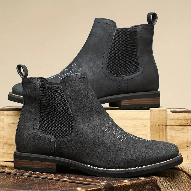 Logan | Classic Leather Boots