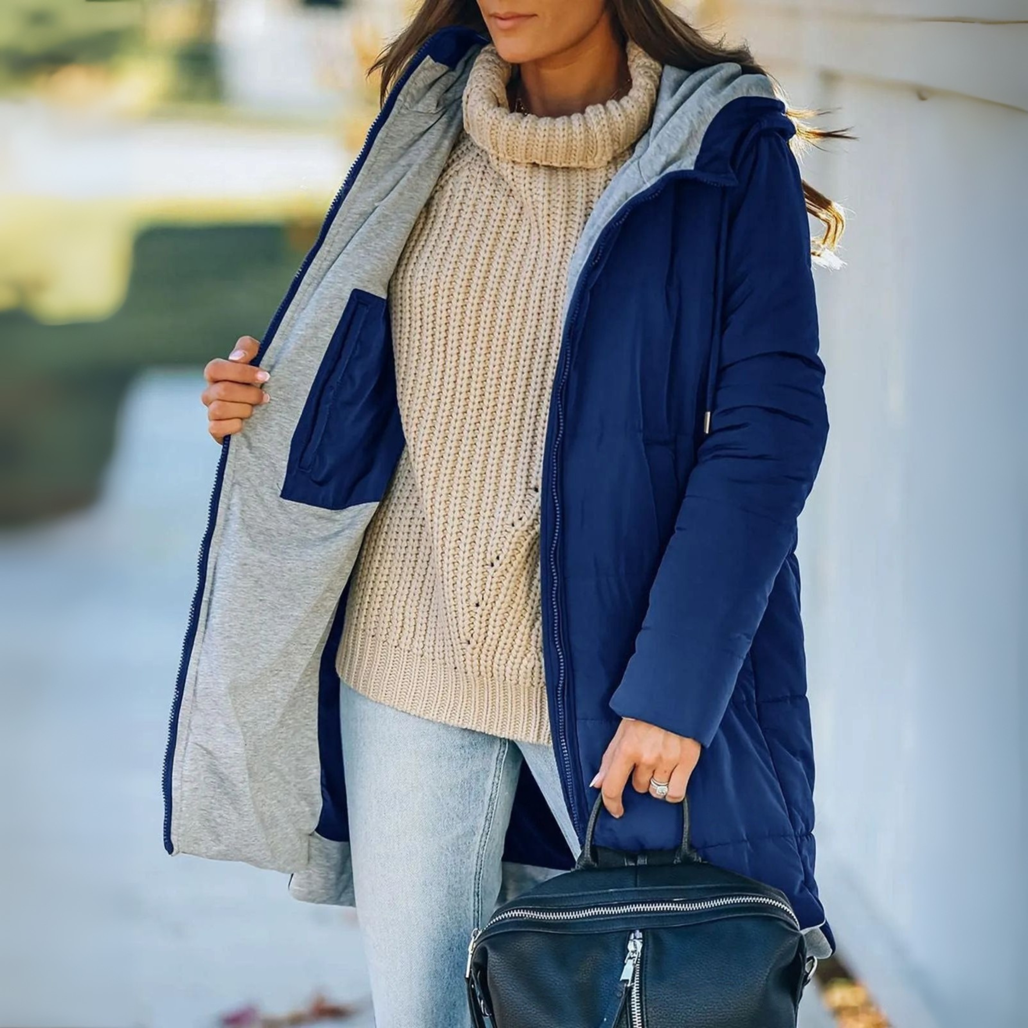 Shana | Casual Hooded Puffer Down Jacket