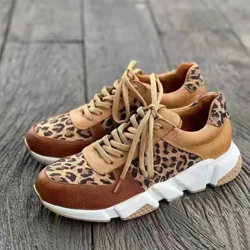 Crizzy | Comfortable Leopard Sneakers