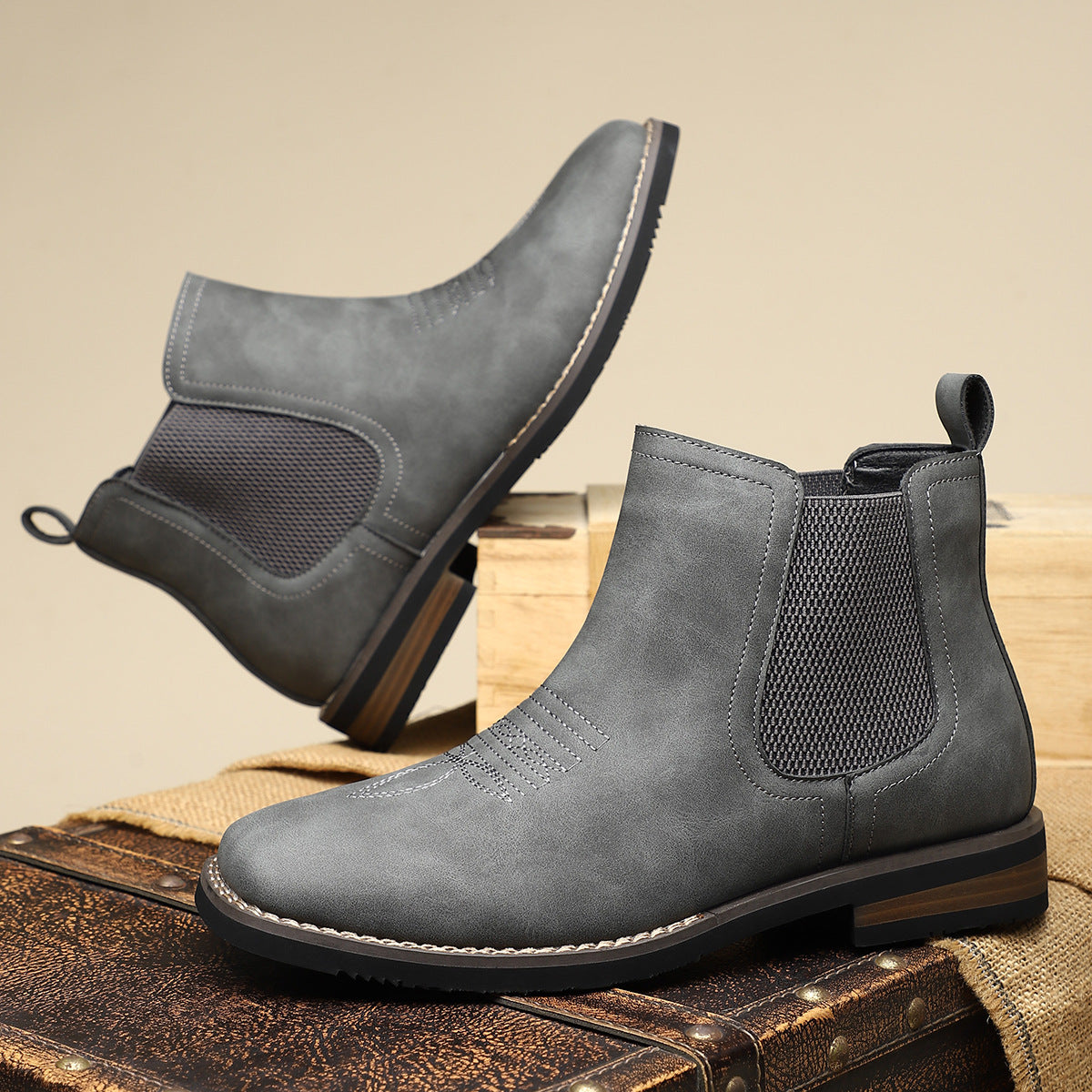 Logan | Classic Leather Boots