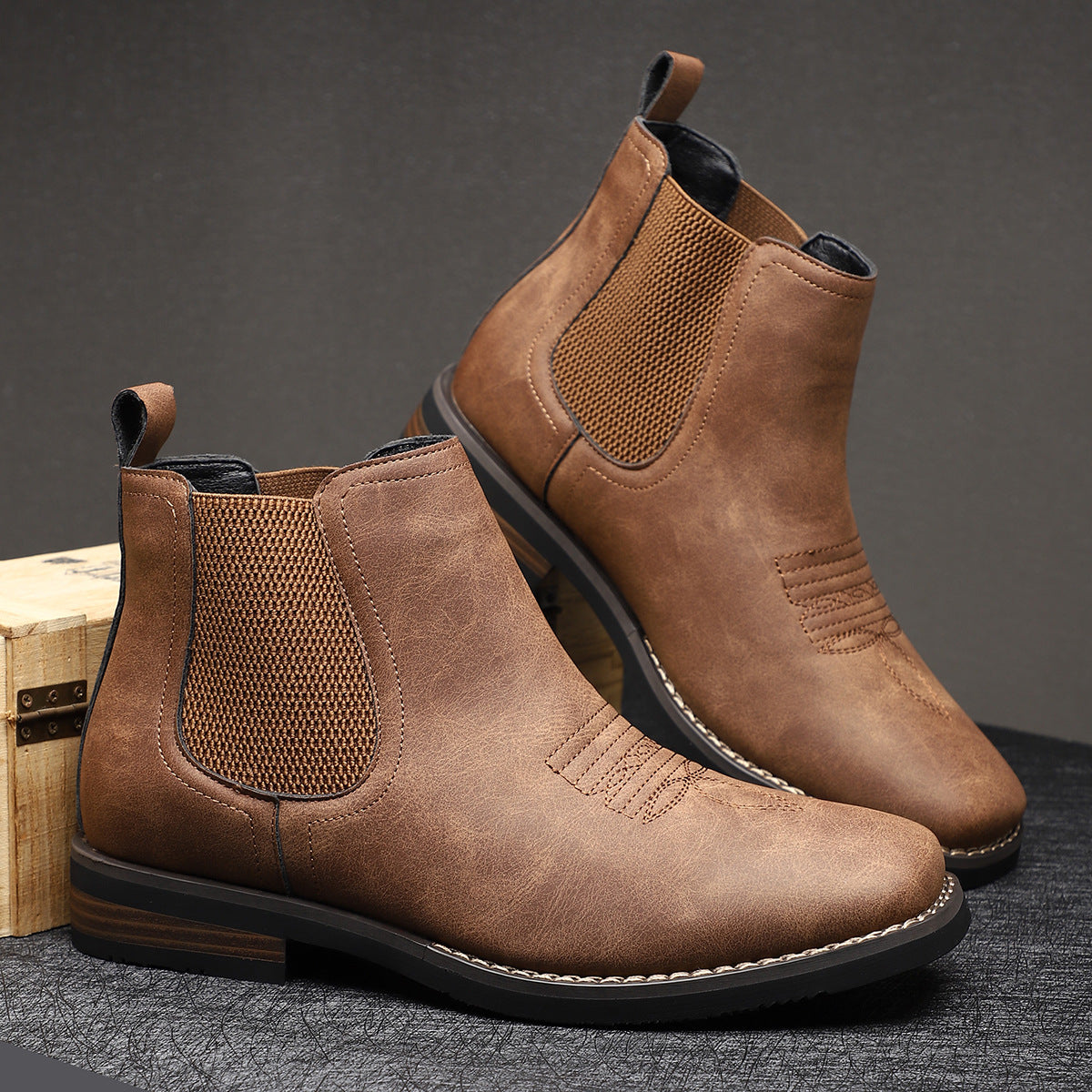 Logan | Classic Leather Boots