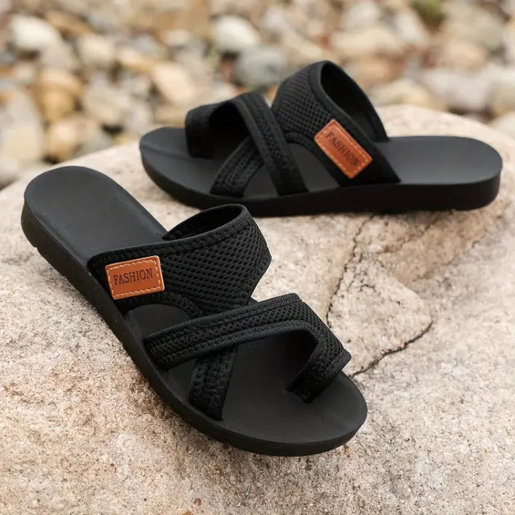 Cassilda | Mesh Slide Sandals