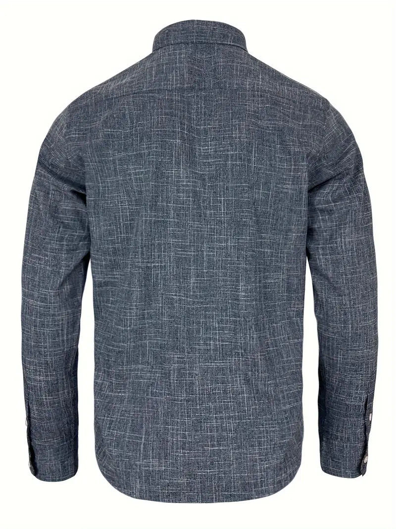 Jaxton | Long Sleeve Button-Up Shirt