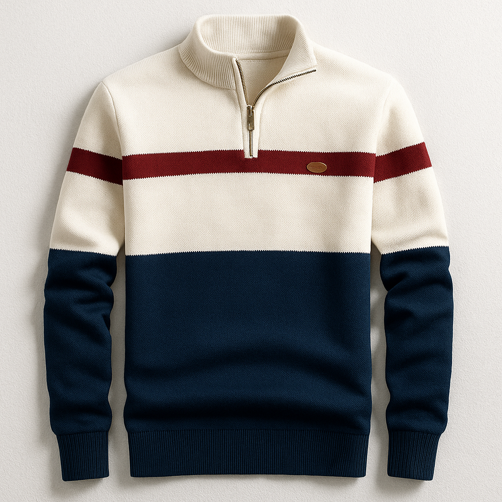 Eldon | Timeless Quarter-zip Sweater