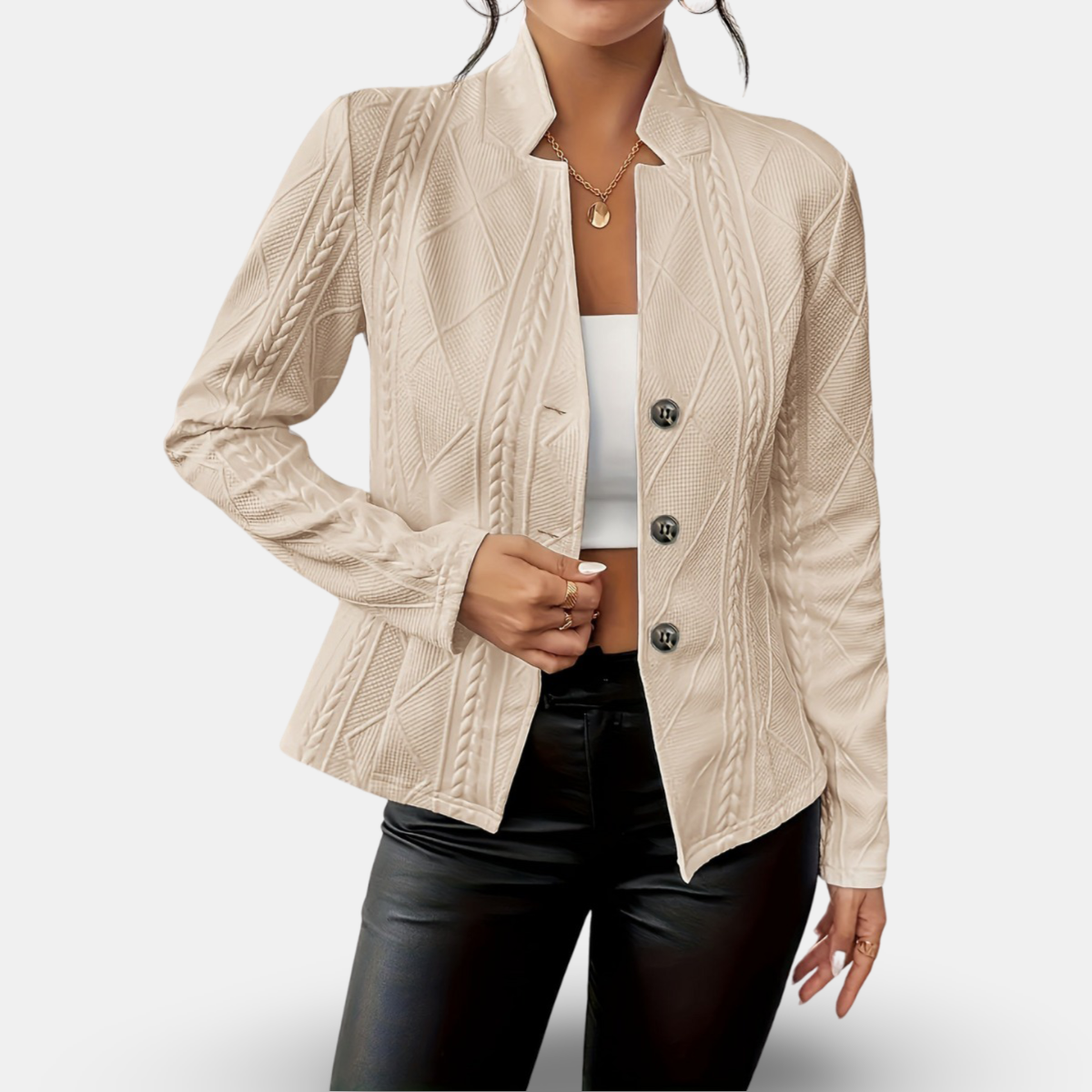 Rae | Elegant Tailored Cardigan