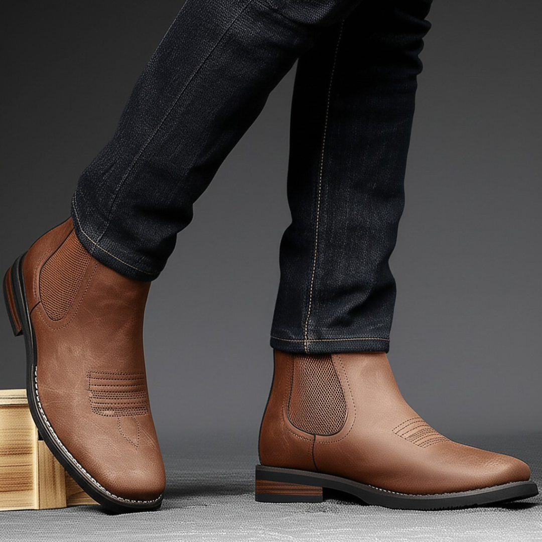 Logan | Classic Leather Boots