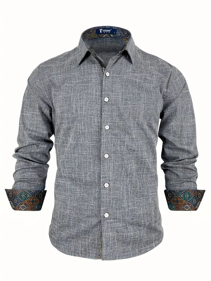 Jaxton | Long Sleeve Button-Up Shirt