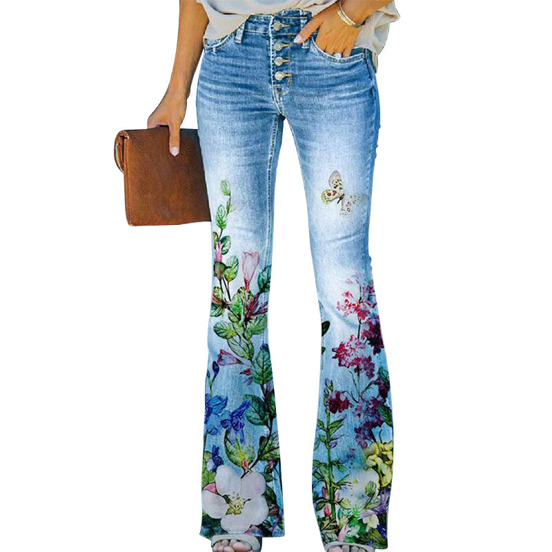 Tory | 4-button Flare Jeans