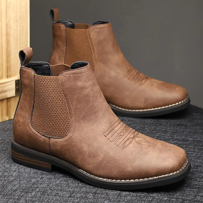 Logan | Classic Leather Boots