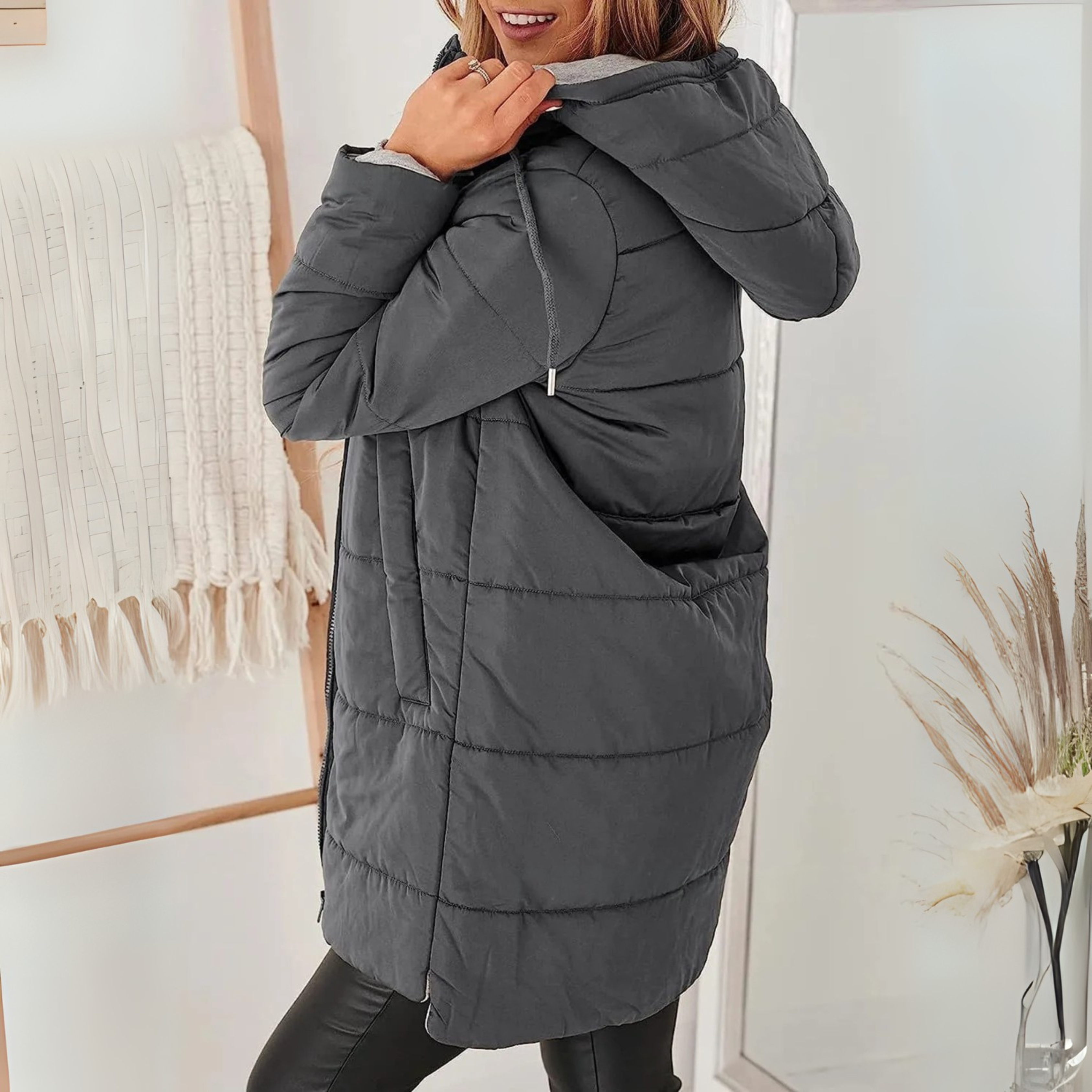 Shana | Casual Hooded Puffer Down Jacket