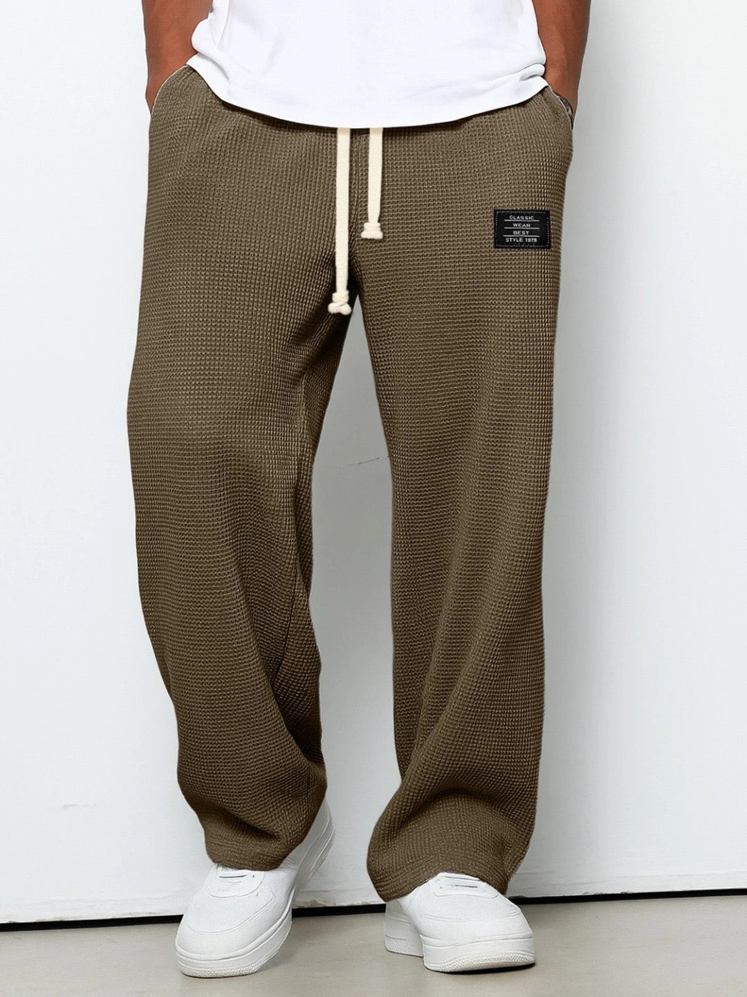 Oliver | Wide Trousers with Adjustable Waist