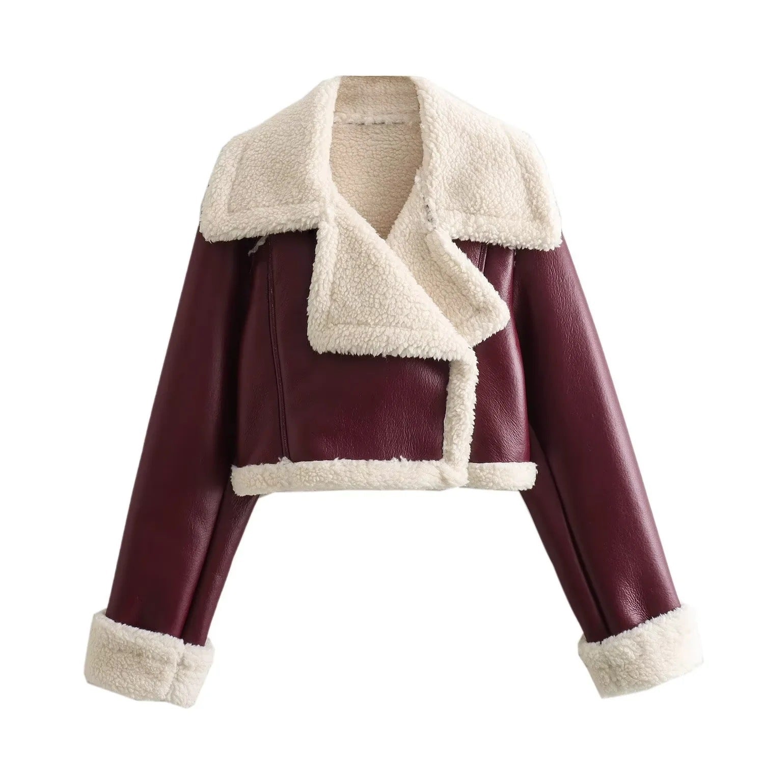 Bloom | Fur Fleece Double-sided Short Jacket