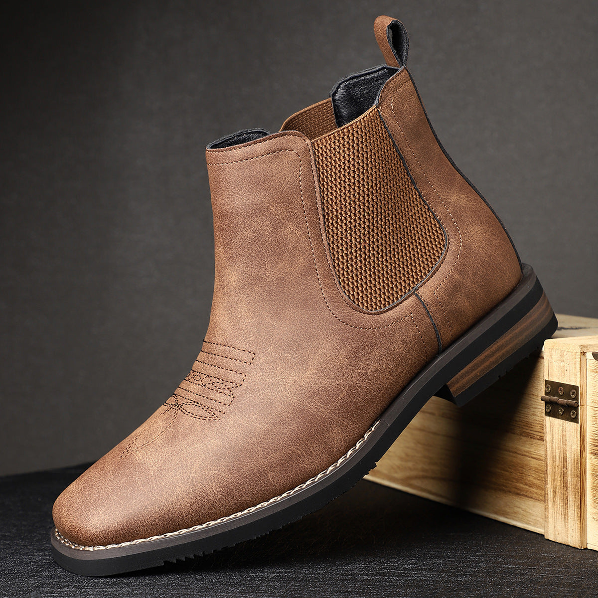 Logan | Classic Leather Boots
