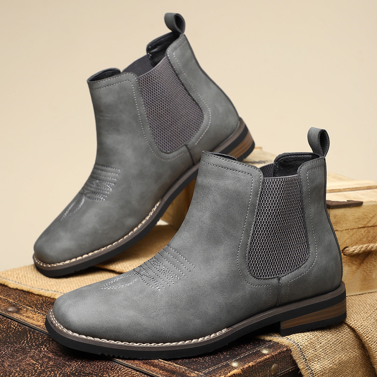 Logan | Classic Leather Boots