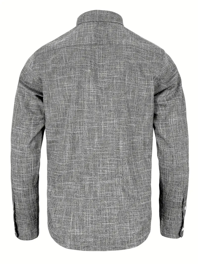 Jaxton | Long Sleeve Button-Up Shirt