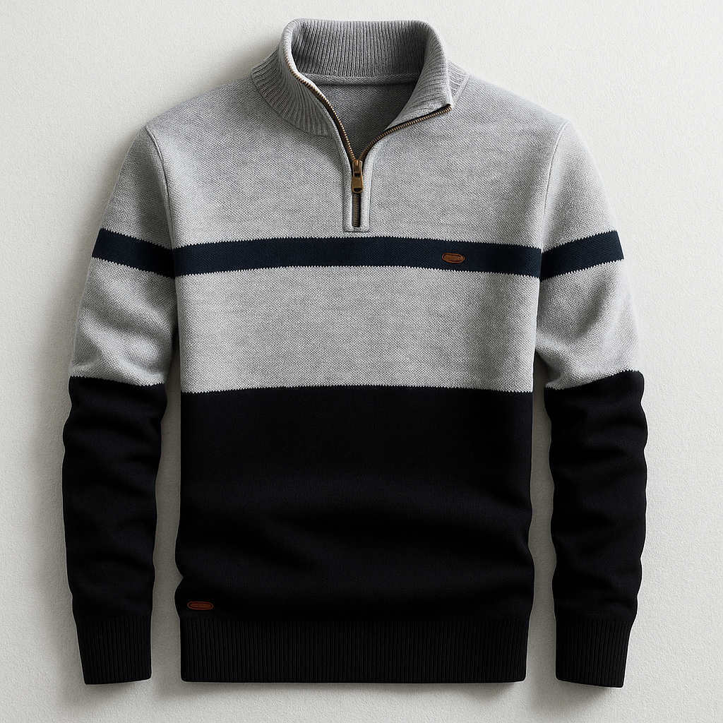 Eldon | Timeless Quarter-zip Sweater