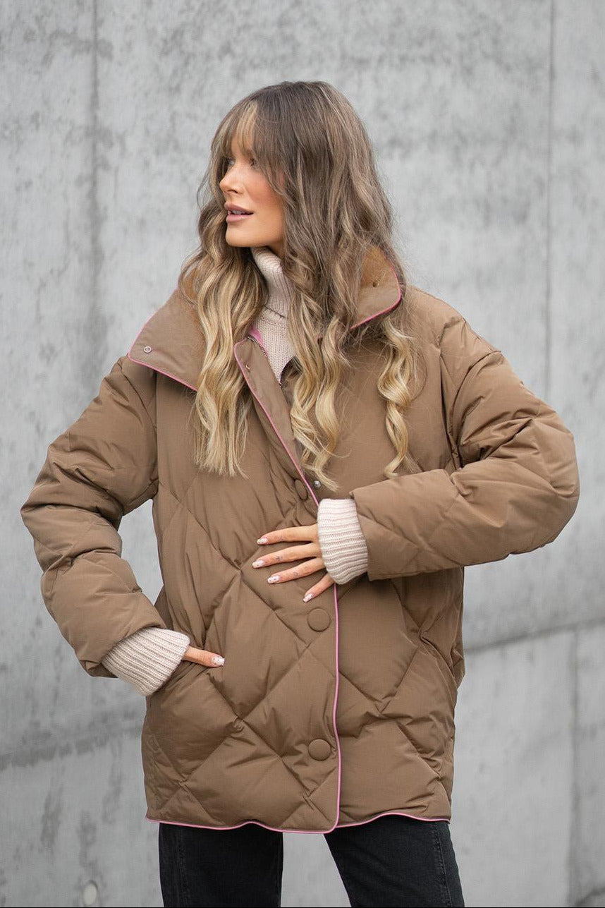 Alice | Spicy Mocha Down Jacket